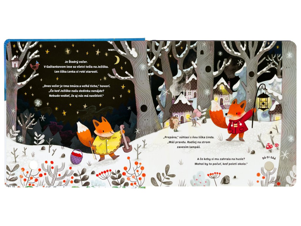 Svetlo A zvuky vianočná kniha - zvuková kniha – obrázok 2