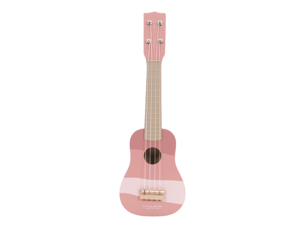 DREVENÁ GITARA pink