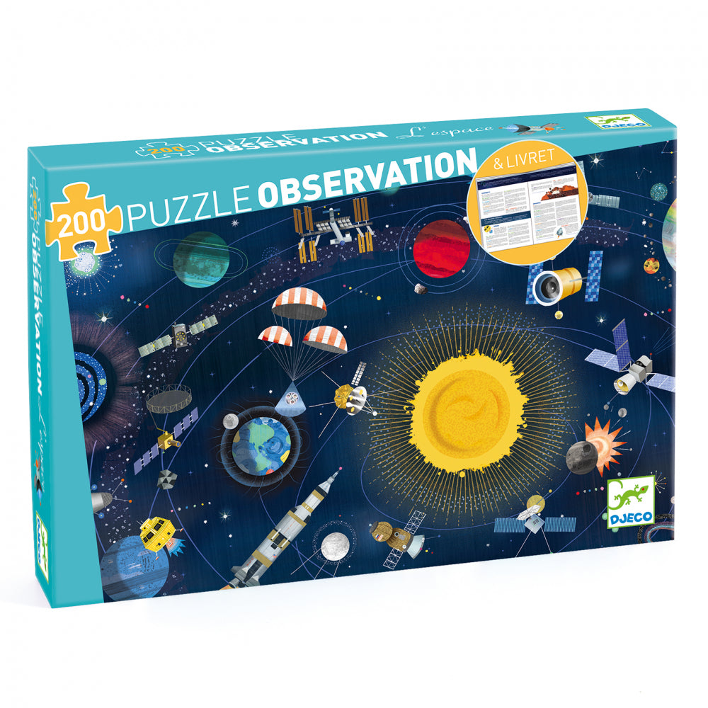 Puzzle náučné vesmír 200ks 6r