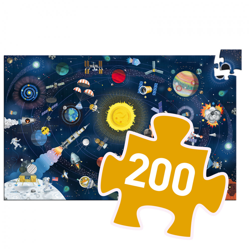 Puzzle náučné vesmír 200ks 6r – obrázok 3
