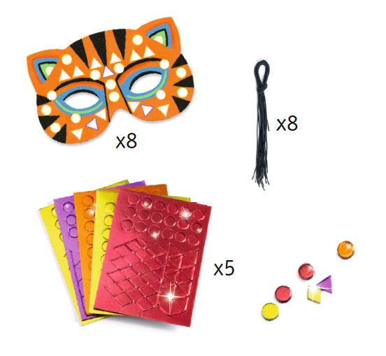 Diy masky zvieratká Z džungle 4r – obrázok 3