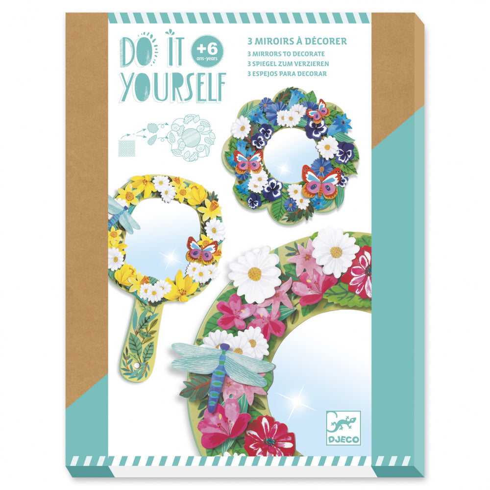 Diy zrkadielka kvety 6R – obrázok 5