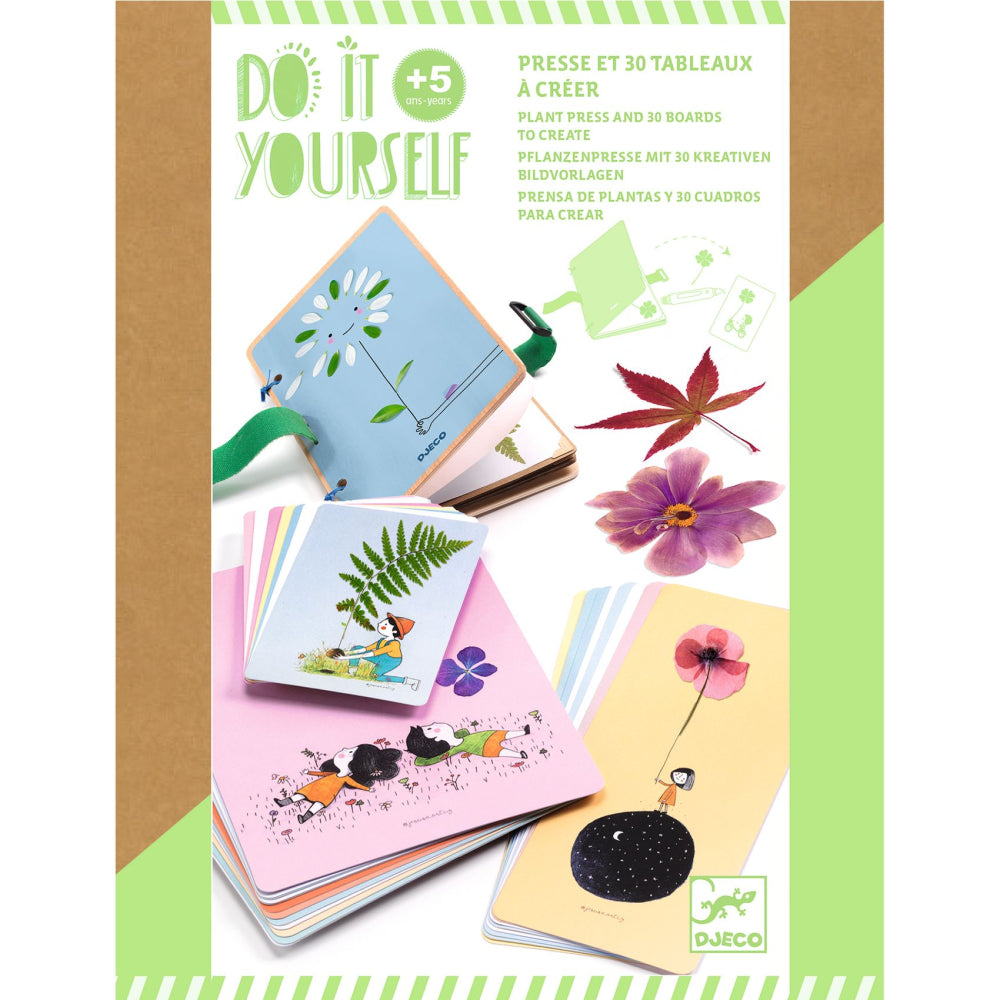 Diy rastlinkovač, lis na rastliny, 30 ilustrácií na koláž 5R+