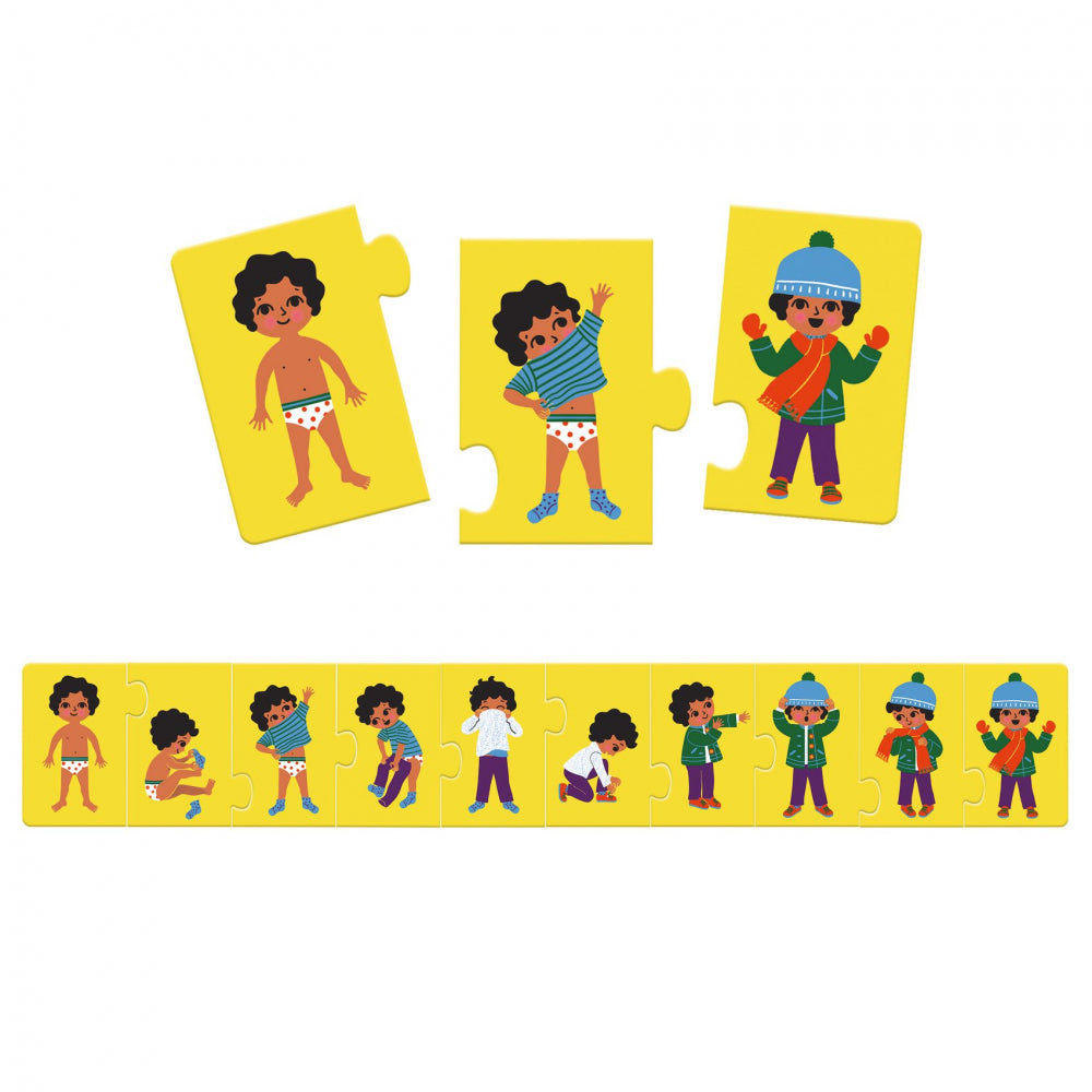Postupové puzzle obliekam sa do zimy – obrázok 3