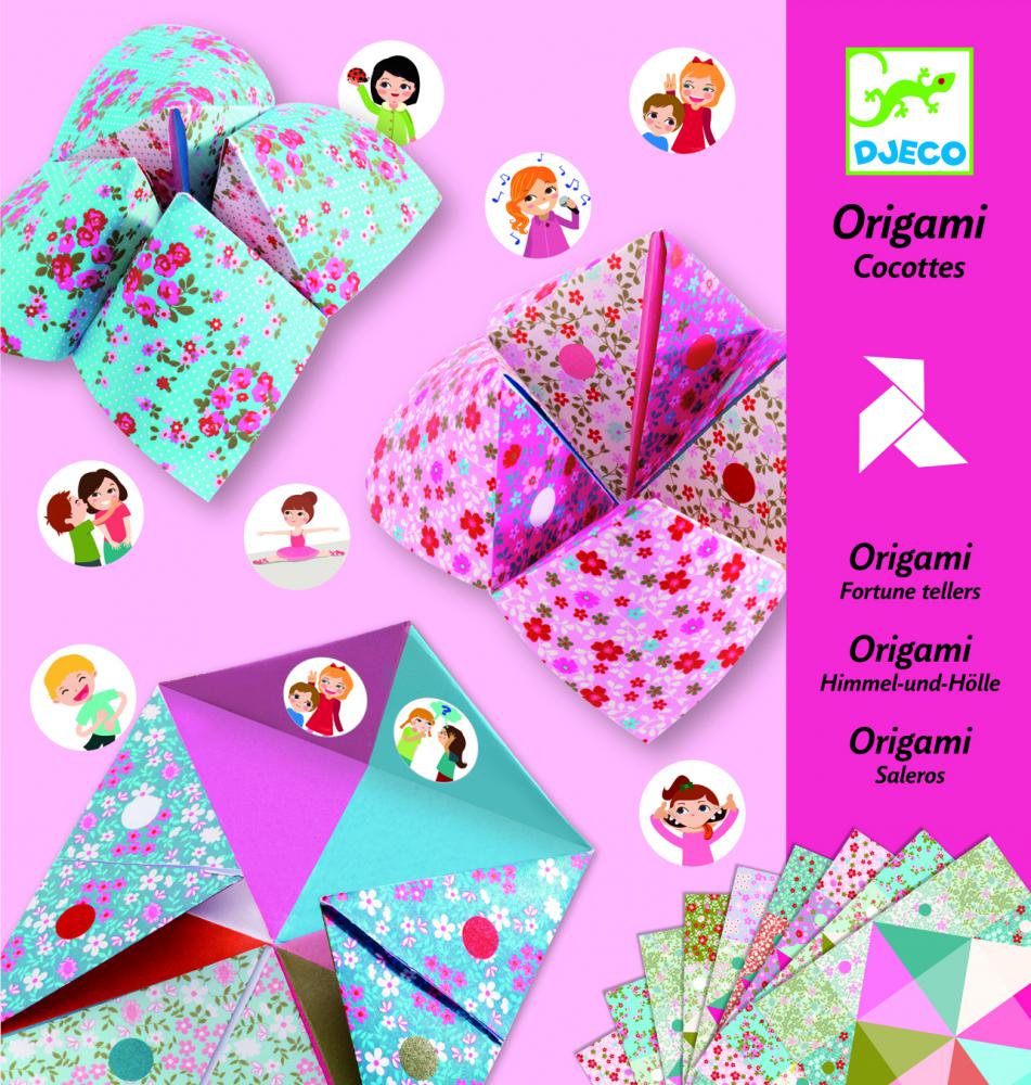 Origami - nebo, peklo, raj dievča 6-11r