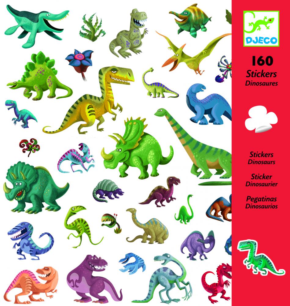 Samolepky dinosaury