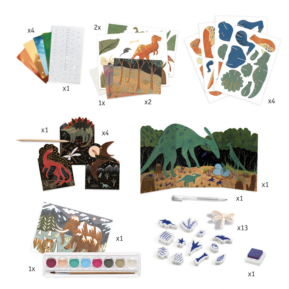 Kreatívna sada veľká dinosauri 6R – obrázok 2
