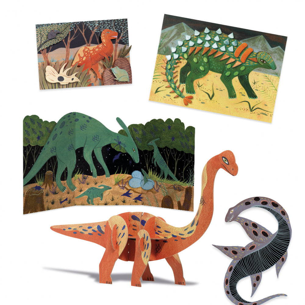 Kreatívna sada veľká dinosauri 6R – obrázok 3