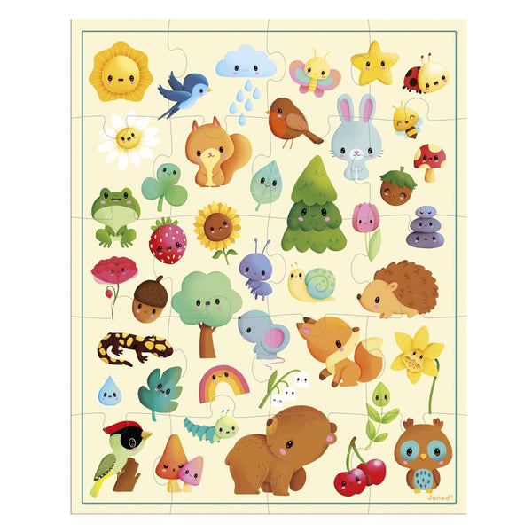 PUZZLE V KUFRÍKU PRÍRODA 20KS 2R