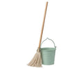 Kovové vedierko A mop