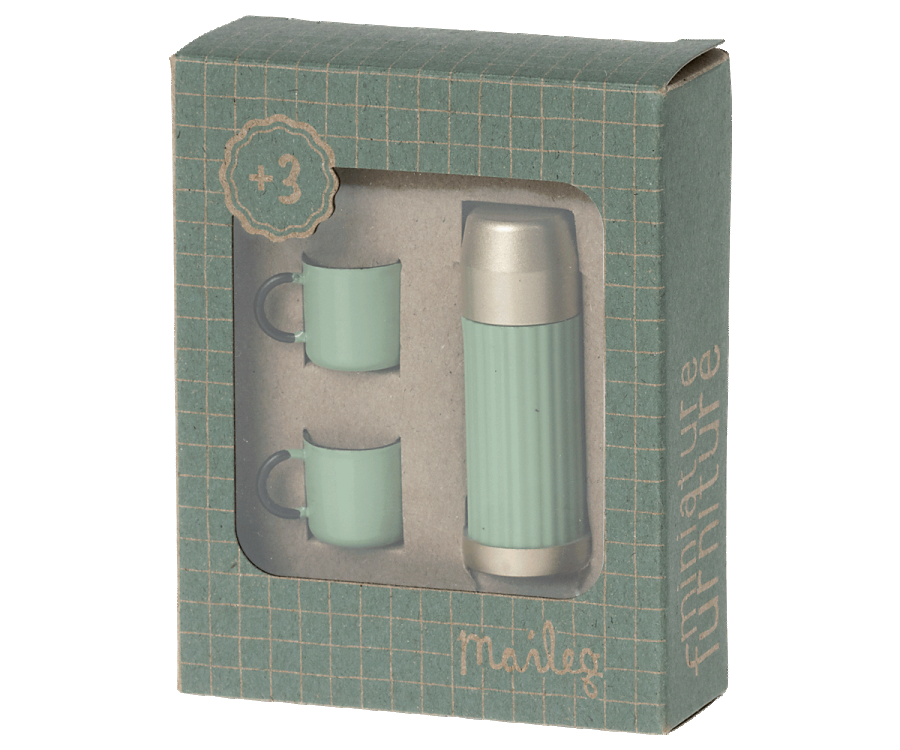 Termoska S hrnčekmi coral/mint – obrázok 5
