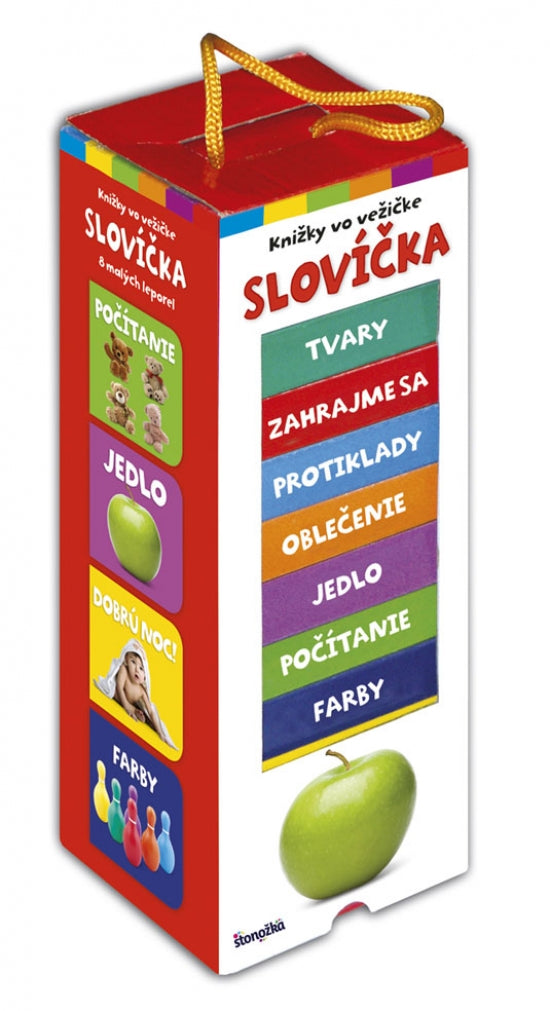Slovíčka. knihy vo vežičke. 6M