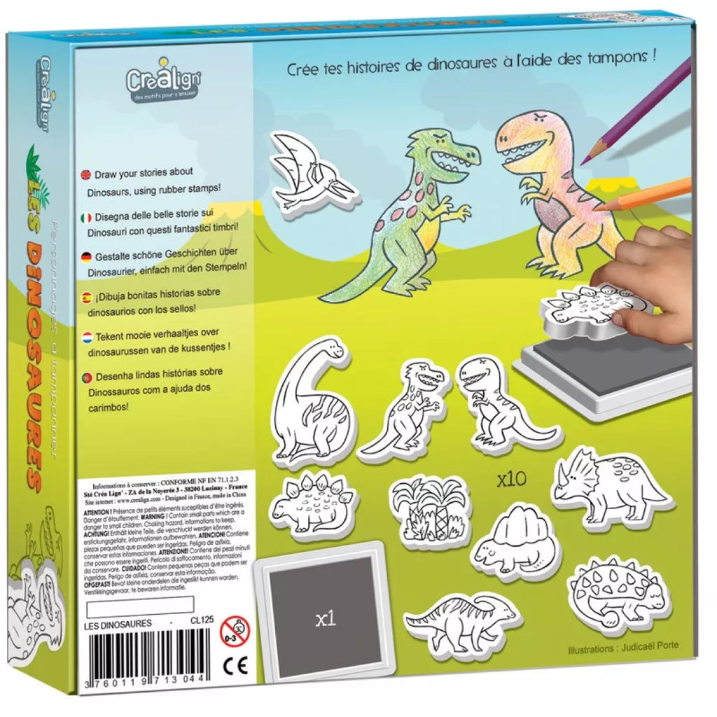 Penové pečiatky dinosary – obrázok 3