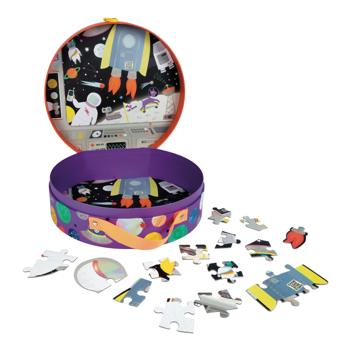 Puzzle V kufríku vesmír 100ks 5R – obrázok 4